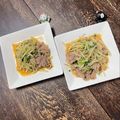 s06007's cooksnap of when they made 豚肉とカイワレの塩レモン炒め.