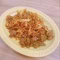 ミミミルルル's cooksnap of when they made 止まらない♪切干大根と挽肉のカレー炒め.