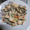 ガンバクック's cooksnap of when they made 炒り豆腐♪咳痰にひじき簡単レシピ.