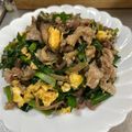 ミアンミアン's cooksnap of when they made ご飯が進む♪豚ニラ玉♡.
