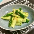 卯月のうさぎ２０１４'s cooksnap of when they made キュウリの炒めナルム.