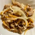 jukkkie68's cooksnap of when they made 人参・玉ねぎ豚こま炒め　.