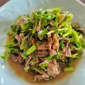 えぬびい's cooksnap of when they made クレソンと牛肉のサラダ.