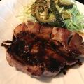 クック☆やーっ！'s cooksnap of when they made ポークステーキバルサミコソース　トンテキ.