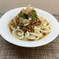 horseland's cooksnap of when they made ぶっかけ薬味納豆うどん.