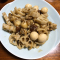 ホットお茶's cooksnap of when they made 蓮根と豚肉の中華煮.