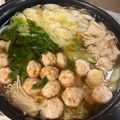 3934's cooksnap of when they made 創味シャンタンで作る・絶品塩ちゃんこ鍋.