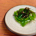 島子☆'s cooksnap of when they made ピーマンの塩こぶ和え.