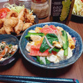 ひっこ's cooksnap of when they made 豆腐と卵の小松菜かにかまあんかけ.