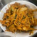 ringoo☻'s cooksnap of when they made ☆簡単激ウマ！豚キムチ☆.