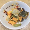 みー's cooksnap of when they made かぼちゃとナスの甘酢じょうゆ.