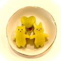 悠LOVE航's cooksnap of when they made 型抜きキウイ.