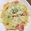 うさぎのおかし's cooksnap of when they made 簡単！キャベツとウインナーのパスタ.