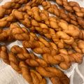 クックEQHKQT☆'s cooksnap of when they made ねじねじ中華揚菓子＊麻花.