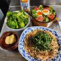 ebipeco's cooksnap of when they made さっぱり♪大葉のたらこスパ♪.