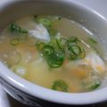 ちくわ君's cooksnap of when they made 鶏ガラ卵スープ.