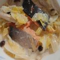 みき☆ハチ's cooksnap of when they made 【主菜・副菜】塩鮭のクリーム煮.
