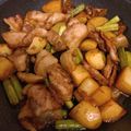 ma☆imisuna's cooksnap of when they made 油不要！新じゃがいもと豚肉の甘辛炒め.