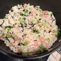 あいぇな's cooksnap of when they made やみつき？！簡単すぎる小松菜チャーハン.