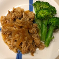 さおりらっくま's cooksnap of when they made 包丁要らず簡単メイン☆豚コマの甘辛炒め。.