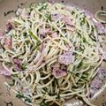 akiyuママ's cooksnap of when they made 昆布茶とゆかりdeお手軽☘️10分パスタ.
