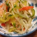ゆーみ28110's cooksnap of when they made やみつき無限もやしきゅうり♪.