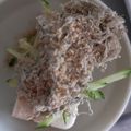 くむちん's cooksnap of when they made とろろ昆布と胡瓜のサッパリ冷奴♪.
