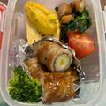 ミケネコキング's cooksnap of when they made ちくわチーズの豚バラ巻☆お弁当・運動会に.