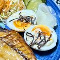なおミール's cooksnap of when they made 速攻おつまみ☆ゆで卵＋塩昆布＆マヨ.