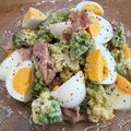 ポメちょん's cooksnap of when they made 生ハムと茹で卵のブロッコリーサラダ.