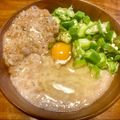 さすらい's cooksnap of when they made ★とろろ納豆おくらdeネバネバ3色丼★.