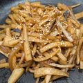 RIKOTORA's cooksnap of when they made 簡単☆大根消費！大根と塩昆布のごま油炒め.