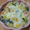 クック5FDQNN☆'s cooksnap of when they made 簡単！美味しい！鮭とポテトのグラタン.