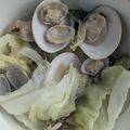 ひぃちゃんひー's cooksnap of when they made 【話題】きゃべつとアサリの酒蒸し.