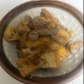 ダイスケン's cooksnap of when they made 豚肉 蓮根 厚揚げの味噌炒め.