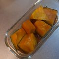 アクセル☆'s cooksnap of when they made レンジで時短＆簡単！冷凍かぼちゃで煮物.