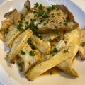 yu🐓's cooksnap of when they made エリンギだけ☆ニンニクチーズ醤油炒め♪.