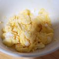 くむちん's cooksnap of when they made 簡単！炒り卵！電子レンジで！お弁当にも.