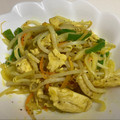 クックNY02NX☆'s cooksnap of when they made 鶏の胸肉ともやしとピーマンのカレー炒め.