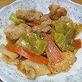 えりこ82☆'s cooksnap of when they made 豚肉とキャベツと厚揚げのピリ辛味噌煮.