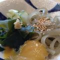 まみお✳'s cooksnap of when they made 45-2．おきゅうとの辛子酢みそかけ.