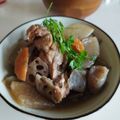 クックE662AA☆'s cooksnap of when they made 圧力鍋で手羽元と大根などの煮物.
