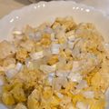 yuuki's cooksnap of when they made 豆腐と卵で超スピードおかず！.