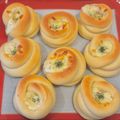 そら15925's cooksnap of when they made HBで。　コーンミールのチーズパン.