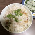 nexeko's cooksnap of when they made 塩サバの簡単混ぜご飯♬おにぎりにも.