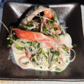 ちゃちゅ2's cooksnap of when they made 簡単副菜。かにかまかいわれマヨ和え.