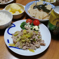 りさらるき's cooksnap of when they made ☆豚こまのねぎ塩炒め☆.