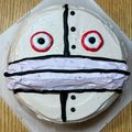 ちゃ（＾ω＾）'s cooksnap of when they made キャラケーキ だだんだん 立体ケーキ.
