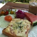 こつゆ514's cooksnap of when they made lunchに！ハム＆チーズトースト♪.