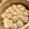 eoo3's cooksnap of when they made 簡単♪豚挽肉の♪もち米シュウマイ♪.